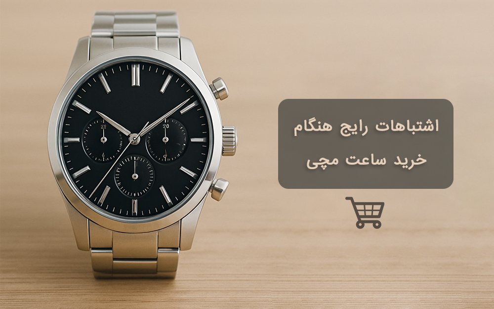 ۱۰ اشتباه رایج هنگام خرید ساعت مچی + راهنمایی برای جلوگیری از آن‌ها