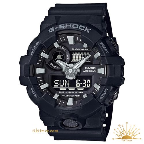 ساعت مچی مردانه کاسیو (Casio) جی شاک (G-SHOCK) مدل GA-700-1BDR