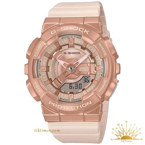 ساعت مچی زنانه کاسیو (Casio) جی شاک (G-SHOCK) مدل GM-S110PG-4ADR