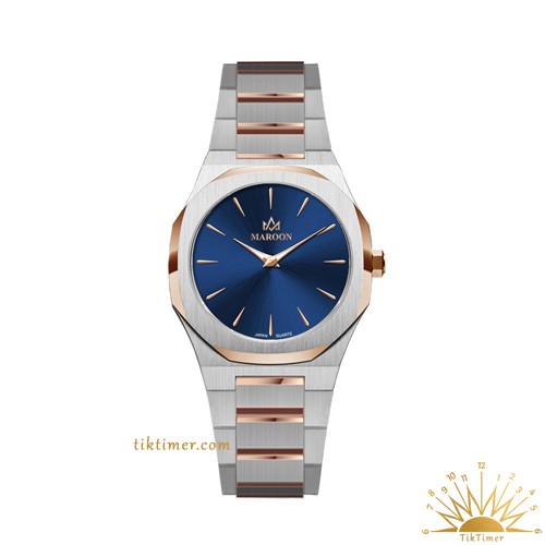 Maroon Couple Watch - 77444/2