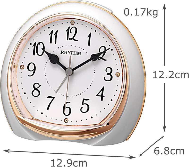 Rhythm Table Clock - 8RE665SR13