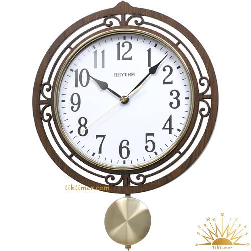 ساعت دیواری ریتم (RHYTHM) مدل CMP542NR06