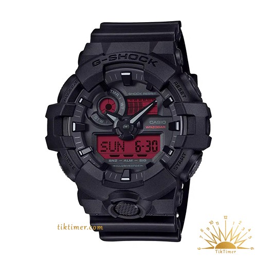ساعت مچی مردانه کاسیو (Casio) جی شاک (G-SHOCK) مدل GA-700BBR-1A
